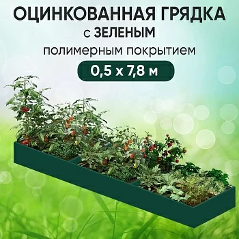 Грядка зеленая (0,5 х 7,8)
